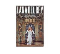 GOSER Lana Del Rey Poster sur toile « Born To Die » vintage pour chambre à coucher, salon, 40 x 60 cm, sans cadre