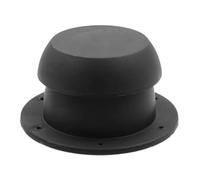 Gosera 1 PCS Vent Air Extracteur Ventilateur Tête de Champignon Forme RV Toit Camping-Car Bouchon de Ventilation en Plastique pour RVs Station Wagons Camping (Noir)
