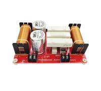 Gosera 1 Pièce 550W Diviseur de Fréquence pour Haut-Parleur de Basses Fréquences 43Hz/45Hz Filtre de Crossover pour Caisson de Basses Rouge HiFi DIY Filtre de Crossover Audio pour Voiture