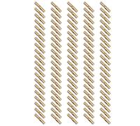 Gosera 100 Pièces Séries Laiton Caché Baril Charnières Boîtes en Bois Armoire Charnière de Meubles Invisibles 4X20Mm