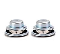 Gosera 2 PièCes SéRies 40MM Mini Haut-Parleurs Audio Portables 16 Noyaux 4 Ohm 5W Haut-Parleur à Gamme ComplèTe Haut-Parleur MagnéTique CôTé Caoutchouc NdFeB
