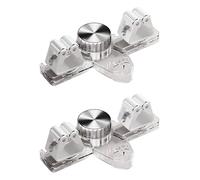 Gosera 2PCS Support de Porte- sans Poinçon Ventouse Porte- Mural pour Salle de Bain, Cuisine, Bureau