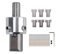 Gosera 30 PièCes Ensemble de Forets à Anneau, Lames de 16-21 Mm Foret à Anneau en Bois Fabricant D'Anneau en Bois Foret de Perle en Bois en Acier