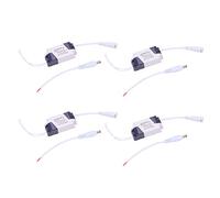 Gosera 4X Alimentation Transfo Adaptateur 4-7W 110V Vers DC12-24V 300MA pour Bande LED