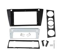 Gosera Autoradio Fascia Pour E90 E91 de Tableau de Bord de Lecteur DVD StéRéO 9 Pouces Plaque Frontale