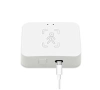 Gosera Détecteur de Présence Humaine Tuya Zigbee Capteur PIR Intelligent Du Corps Humain Radar MmWave Capteur de Mouvement à Micro-Ondes Détection D'Intensité