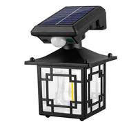 Gosera Lanternes Murales Solaires Extérieures Étanches 200LM Lumière Solaire Extérieure Super Lumineuse à Détecteur de Mouvement
