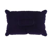 Gosera Oreiller Gonflable portatif Bleu pour Le Voyage 34 x 23cm Oreiller de Flocage a Double-Face Pliable portatif Gonflable pour Le Camping/Le Voyage/et Le Bureau - Bleu