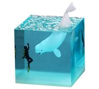 Gosera Ornement de Maison en Résine Marine - à, Plongeur Cube Ornement, Cadeau d'anniversaire pour en Forme de en Résine, Décoration Marine en Résine