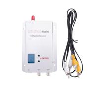 Gosera Récepteur FPV 1.2G 1.3G VRX Kit Récepteur VRX Affichage Numérique 12CH pour Modèle RC de Drone FPV Longue Portée