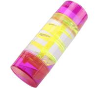 Gosera Sablier Violet Colonne Centrale Plateau Tournant Goutte D' Sablier Gelée Couleur Loisirs Étourdissement Fuite D' Artisanat Décor Facile à Installer