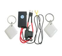 Gosera Système de Verrouillage Caché Antivol sans pour Voiture et Moto avec Outils de Coupe, Alarme Ca K0B8, Antidémarrage de Circuit Facile à Utiliser