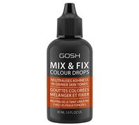 GOSH Copenhagen Mix & Fix Colour Drops Couleur : 05 Masala Contenu : 30 ml - Neutralise les cendres dans les tons de peau plus foncés Primer