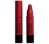 GOSH Kiss Me Matt Lips Rouge à Lèvres Rouge Longue Durée Haute Pigmentation Texture Légère et Crémeuse Matte Doux à l'épreuve des baisers Hydratant Vegan Sans Parfum 007 Scarlet Kiss