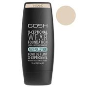 Gosh X-Ceptional Wear Foundation Long Lasting Makeup 14 Sand 35ml