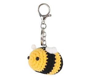 GOSHIES Porte-clés Abeille Charmantes abeilles en crochet Porte-clés abeille bourdon