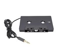 Goshyda Adaptateur de Cassette Audio de Voiture vers AUX, Convertisseur D'adaptateur AUX de Cassette avec Câble Auxiliaire de Type C de 3,5 Mm, pour Lecteur MP3 de Smartphone