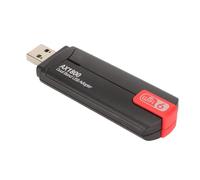 Goshyda Adaptateur WiFi Double Bande 1800Mbps, Double Antennes 3dbi, Interface USB3.0 pour Ordinateurs Portables, Prend en Charge Windows10, 11