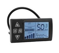 Goshyda Affichage LCD à Vélo électrique, Panneau LCD à Vélo à L'épreuve de l'eau, E Panneau de Commande du Compteur D'affichage E Scooter pour Le Vélo