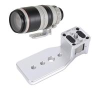 Goshyda Base de Bague de Montage pour TréPied pour Objectif EF 100-400 Mm F/4,5-5,6L is II, Pied de Collier de Remplacement avec Plaque Arca et Design Antidérapant, Alliage D'aluminium