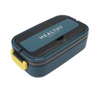 Goshyda Boîte à Déjeuner en Acier Inoxydable 316, capacité de 700ml, Récipient à Déjeuner étanche au -ondes pour L'école (Bleu Vert)