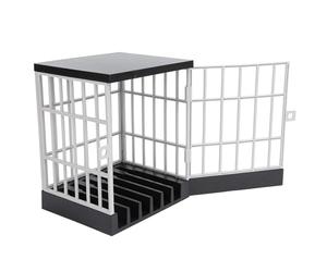 Goshyda Boîte de Verrouillage de Prison pour Téléphone Portable, Cage Verrouillable Polyvalente pour Une Utilisation Responsable du Téléphone, capacité de 6 Téléphones, pour Le Temps en Famille et