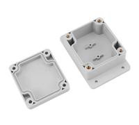 Goshyda Boîtier de Projet électrique ABS IP65, 158x90x60mm, étanche à l'eau, à la Poussière, Ignifuge, Boîtier d'instruments, Antistatique, Résistant à la Corrosion (89 * 59 * 35mm)