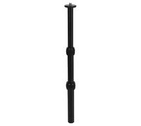 Goshyda Bras d'extension de Trépied à 3 Sections, Tube d'extension de Trépied en Alliage 'Aluminium de 18 Pouces, Tige de Colonne Centrale Rétractable avec Vis 1/4 et 3/8, Forte capacité de