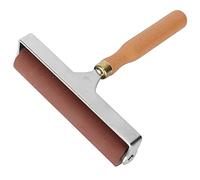 Goshyda Brayer, Rouleau en Caoutchouc élastique Souple et Durable, pour Terminer l'impression, estampage en Douceur et proprement, adapté à la Gravure, Bloc d'encre, Surface sculptée(15cm)