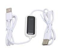 Goshyda Câble de transfert de données USB vers USB pour ordinateur portable - Pont de transfert de données - Câble LED - Copie facile entre 2 ordinateurs