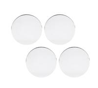 Goshyda Cache-moyeux de Roue de 70 Mm de Diamètre Extérieur et 60 Mm de Diamètre Intérieur, Paquet de 4 Enjoliveurs Universels pour Voiture SUV, Remplacement de Moyeu de Jante Antirouille