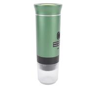 Goshyda Cafetière Portable, Cafetière Capsule 304 en Acier Inoxydable Automatique pour la Voiture