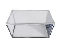 Goshyda Cage en pour Insectes pour l'élevage des Habitats de Papillons, Structure en de Tuyau en PVC 42 X 42 X 77 Cm, Accessoire de Serre Portable avec Poignée pour l'observation et 'élevage de