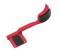 Goshyda Caméra Grip, Gratter Resist Rester Ergonomic Aluminium Alliage Sapeur Sapeur SEMPLE Couverture COUVERCE Hot Hot SHOOS pour Remplacer Le Remplacement de la Caméra Q3 (Rouge)