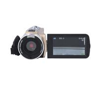 Goshyda Caméscope Vidéo, Enregistreur D'appareil Photo Numérique, Caméra de Vlogging Full HD 1080P 30MP, écran LCD de 3,0 Pouces à Rotation de 270 Degrés, Caméscope à Zoom Numérique 18X,