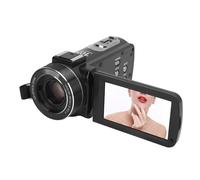Goshyda Caméscope Vidéo, Enregistreur D'appareil Photo Numérique WiFi 4K 3MP avec écran Tactile IPS 3,0 Pouces Rotatif à 180 °, Zoom Optique 10X, Caméra Vlogging Anti-secousse pour Voyage
