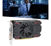 Goshyda Carte Graphique 128 Bits, Carte Graphique Silencieuse 1000 MHz 4 Go pour Le Multimédia pour Les Jeux