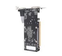 Goshyda Carte Graphique GT710, Carte Graphique de Jeu 2 Go DDR3 64 Bits, 700 MHz 1200 MHz, Emplacement PCI Express 2.0 16X, HDMI DVI VGA, avec Ventilateur de Refroidissement Indépendant