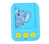 Goshyda Cartes Flash Parlantes Interactives pour Enfants, Jouets d'apprentissage du Langage Vocal pour Tout-Petits avec 55 Cartes Double Face, 11 Sujets, Conception de Protection des Yeux sans