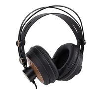 Goshyda Casque de Jeu Filaire, Haut-Parleur de 50 Mm, Conception Circum-auriculaire Fermée avec Coussinets Doux et Adaptateur 3,5 Mm/6,35 pour PC, Jeux, Studio de Musique et DJ.