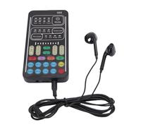 Goshyda Changeur de Voix Portable, 8 Modes Vocaux, Réglage du Son à 80 Niveaux avec Interface 3,5 Mm pour Téléphone, Tablette, Ordinateur Portable