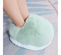 Goshyda Chauffe-pieds électrique pour Pieds, Coussin Chauffe-pieds USB Portable de 50 ℃ à 60 ℃, pour le Bureau, la Maison, Sous le Bureau (bleu clair)