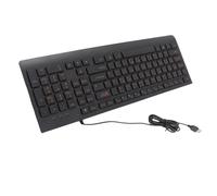 Goshyda Clavier Chinois, Gravé Keycaps Plug and Play Interface USB 108 Touches Câblé Connexion Résistant À l'usure Police Sensitive Réponse Gravé Keycaps, pour Home Office