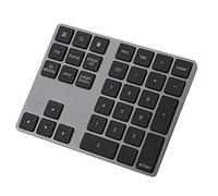 Goshyda Clavier numérique sans Fil, Mini Bluetooth 34 Touches Clavier numérique à Clavier numérique avec Distance de Transmission de 10 m pour Tablette pour Ordinateur Portable