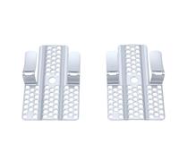 Goshyda Clips de Réparation pour Cloisons Sèches avec Vis pour Panneaux de 1/2" et 5/8", Clips de Fixation pour Cloisons Sèches en Acier Inoxydable pour Murs Endommagés, Lot de 10 Kits de