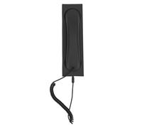 Goshyda Combiné de Téléphone Rétro adapté pour iOS 17 16, Style Rétro, Type C, Prise Filaire, Téléphone Portable, Microphone (Black)