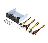 Goshyda Commutateur de Commande d'alimentation du Disque Dur sélecteur fiable de sélecteur de Disque Dur SATA Interrupteur d'alimentation pour Ordinateur de Bureau