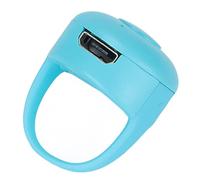 Goshyda Contrôleur D'Anneau Intelligent, Anneau de Télécommande Bluetooth Pratique pour Une Navigation Vidéo Facile et Une Utilisation sur Smartphone, Matériau en Silicone ABS (Blue)