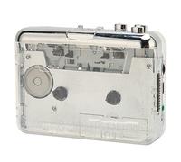 Goshyda Convertisseur de Cassette en MP3, Lecteur de Cassettes avec Inversion Automatique et Prise Casque 3,5 Mm, Lecteur de Cassettes Rétro Portable pour Baladeur, USB C pour Convertir Les en MP3