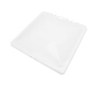 Goshyda Couvercle d'aération de Toit pour Camping-car, 13 X 13 Pouces, Couvercle d'aération Blanc Universel pour Remorque, Camping-car, Salle de Bain, Expérience de Vie Améliorée en, Construction